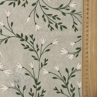 Sisustuskangas Linenlook premium Flower Bell Garland