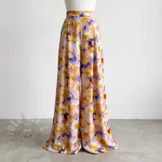 Viskoosi RADIANCE Flower design D digital print