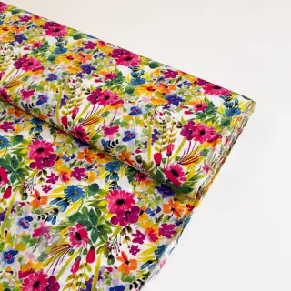 Viskoosi RADIANCE Flowers Zanny digital print