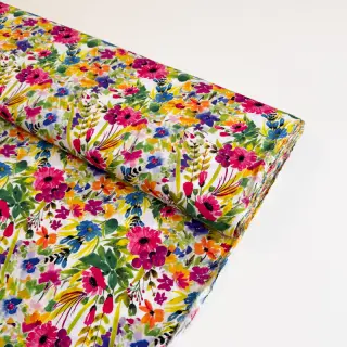 Viskóza RADIANCE Flowers Zanny digital print