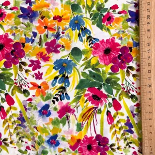 Viskoosi RADIANCE Flowers Zanny digital print