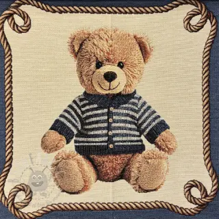 Sisustuskangas GOBELIN PREMIUM Teddy Bear Nautic PANEL