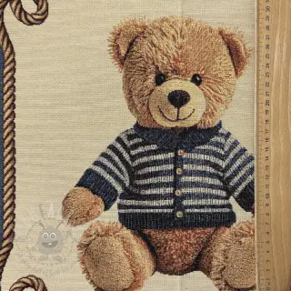Sisustuskangas GOBELIN PREMIUM Teddy Bear Nautic PANEL