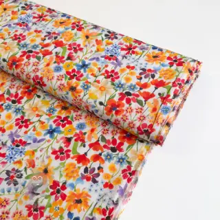 Viskoosi RADIANCE Flowers Jaja digital print