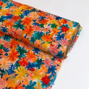 Viskoosi ECOVERO Flowers design C digital print