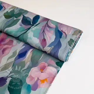 Viskoosi RADIANCE Flower design C digital print