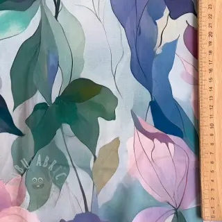 Viskoosi RADIANCE Flower design C digital print