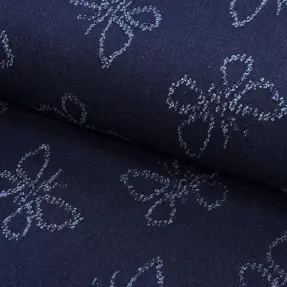 JEANS DENIM JACQUARD Butterflies