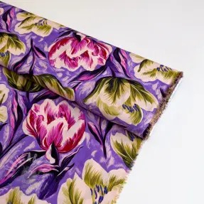 Viskoosi ECOVERO Flowers design A digital print
