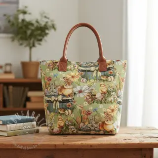 Sisustuskangas GOBELIN premium Playful Easter Scene