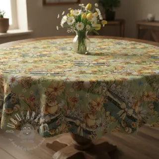 Sisustuskangas GOBELIN premium Playful Easter Scene