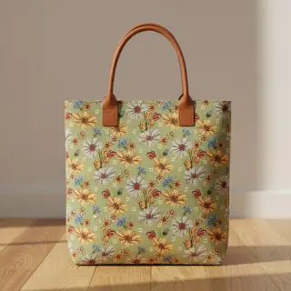 Dekoračná látka GOBELIN premium Floral Easter Flower
