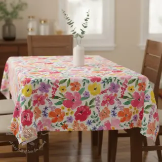 Sisustuskangas Floral Spark Party digital print
