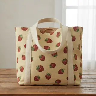 Dekoračná látka GOBELIN premium Strawberry Sweet Joy