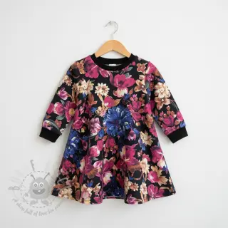 Collegekangas Flower Luna black digital print