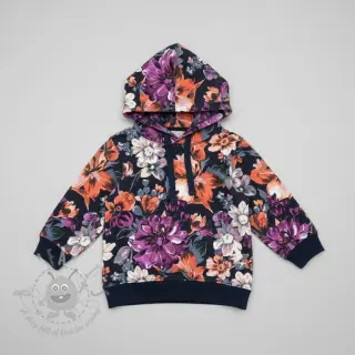 Collegekangas Flower Luna navy digital print
