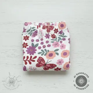 Collegekangas Flowers Azriel offwhite