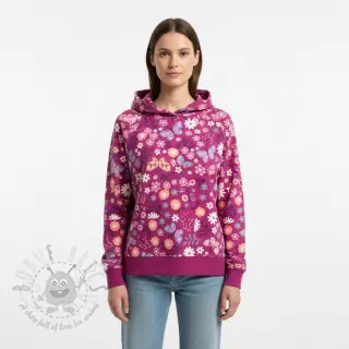 Collegekangas Flowers Azriel fuchsia