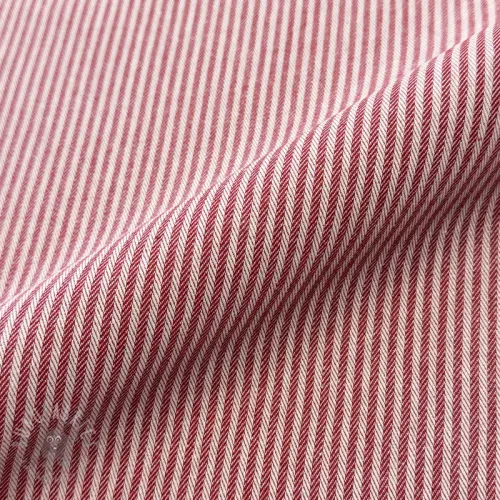 Sisustuskangas DOBBY Colored stripe cherry