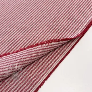 Sisustuskangas DOBBY Colored stripe cherry