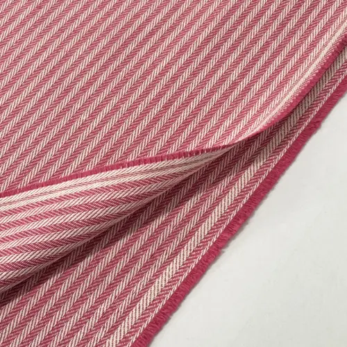 Dekoračná látka DOBBY Colored stripe fuchsia