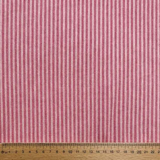 Dekoračná látka DOBBY Colored stripe fuchsia