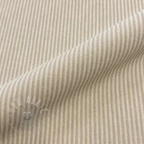 Sisustuskangas DOBBY Colored stripe sand