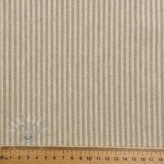Sisustuskangas DOBBY Colored stripe sand