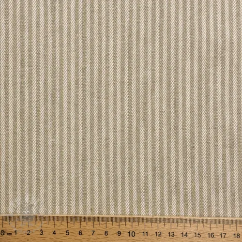 Sisustuskangas DOBBY Colored stripe sand
