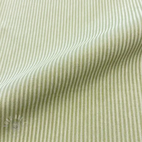 Sisustuskangas DOBBY Colored stripe light green