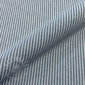 Sisustuskangas DOBBY Colored stripe blue
