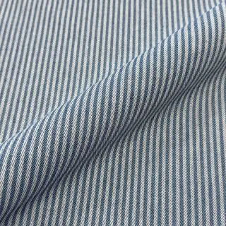 Dekoračná látka DOBBY Colored stripe blue