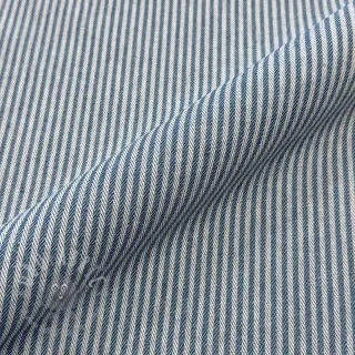Sisustuskangas DOBBY Colored stripe blue