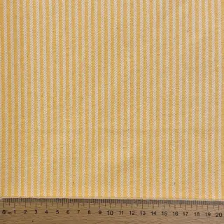Dekoračná látka DOBBY Colored stripe warm yellow