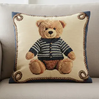 Dekoračná látka GOBELIN PREMIUM Teddy Bear Nautic PANEL