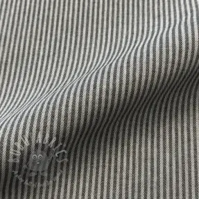 Sisustuskangas DOBBY Colored stripe graphite