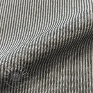 Sisustuskangas DOBBY Colored stripe graphite