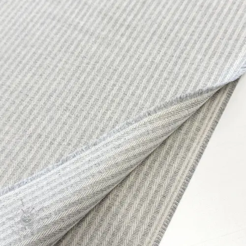 Sisustuskangas DOBBY Colored stripe light grey