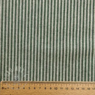 Sisustuskangas DOBBY Colored stripe bottle green