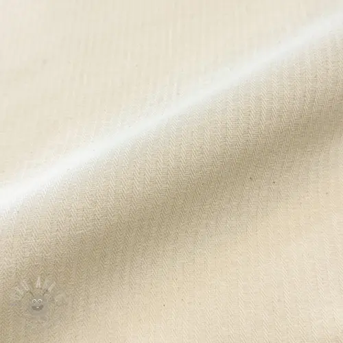 Sisustuskangas DOBBY Colored stripe naturel