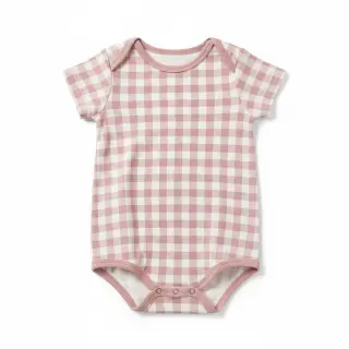Bavlnená látka FLANNEL BIG Check light pink