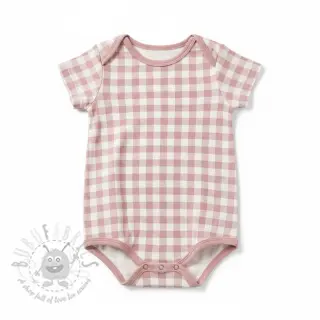 Puuvillakangas FLANNEL BIG Check light pink