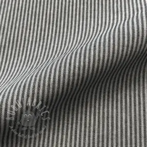 Sisustuskangas DOBBY Colored stripe black