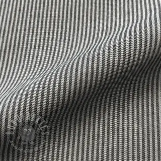 Sisustuskangas DOBBY Colored stripe black
