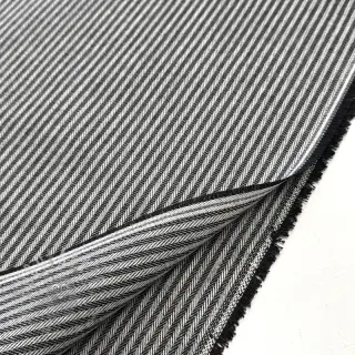 Sisustuskangas DOBBY Colored stripe black
