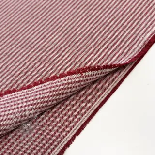 Sisustuskangas DOBBY Colored stripe burgundy