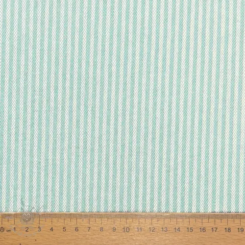 Sisustuskangas DOBBY Colored stripe mint