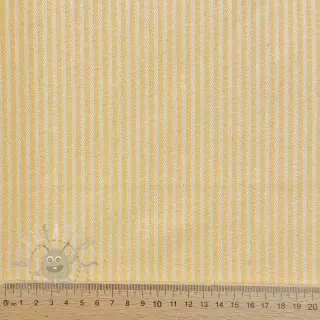 Sisustuskangas DOBBY Colored stripe pastel yellow