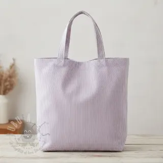 Sisustuskangas DOBBY Colored stripe lavender