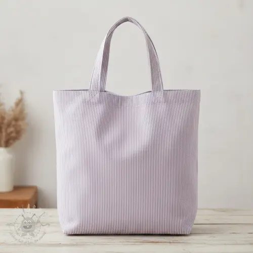 Sisustuskangas DOBBY Colored stripe lavender